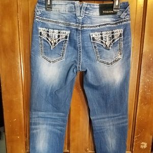 Women's vigoss skinny ankle jeans size 7/8